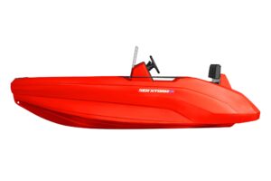 SEASTORM 12 HDPE Extra tartós műanyag csónak piros – 366 cm - Image 5