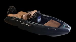 SEASTORM 13s HDPE Extra tartós műanyag csónak fekete – 400 cm - Image 2