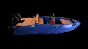 SEASTORM 13s HDPE Extra tartós műanyag csónak sötétzöld – 400 cm - Image 1