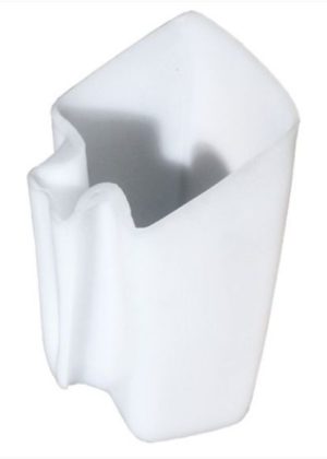 Vylievačka vody do člna plastová 125 x 180 mm - priesvitná