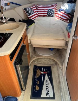 CROWNLINE 250 CR (2009) – Kabinos motorcsónak gazdag felszereltséggel és YANMAR 6LPA315 dízelmotorral - Image 11