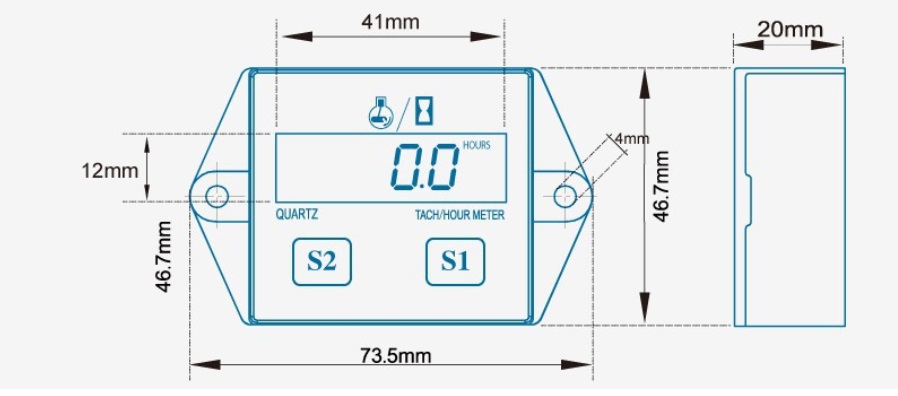 Fordulatszámmérő paraméterei
