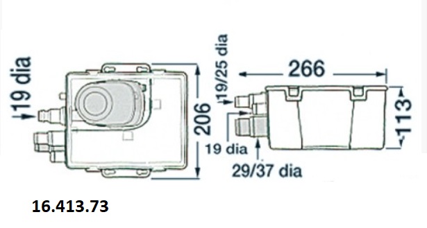 Az Attwood alkatrészeinek részlete
